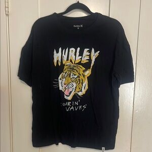 Hurley Tiger Black Graphic T-Shirt